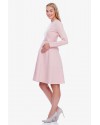 Сукня для вагітних і годуючих Creative Mama Bodycon Pink Chocolate