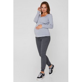 Спортивные брюки для беременных деми Lullababe Vancouver Антрацит