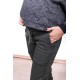 Утепленные спортивные штаны для беременных Base Lullababe антарацит