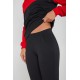 Спортивный костюм для беременных и кормящих Lullababe 080255 черный с красным