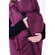Зимова слингокуртка 3 в 1 для вагітних Lullababe Dresden бордо