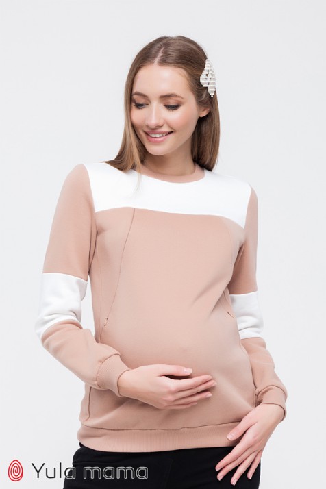 Свитшот для беременных и кормящих Юла Mama Renee SW-49.121