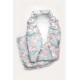 Конверт-одеяло для новорожденного Модный Карапуз серо-розовый