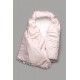 Конверт зимний для новорожденного Модный Карапуз розовый