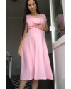 Платье домашнее для беременных и кормящих Creative Mama Celine