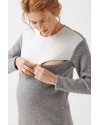 Платье для беременных и кормящих Dianora 1999 серое